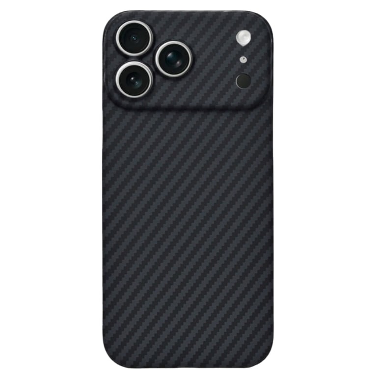 Чохол до мобільного телефона BeCover FIBRA Carbonite MagSafe Apple iPhone 17 Pro Max Black (715410) - фото 2