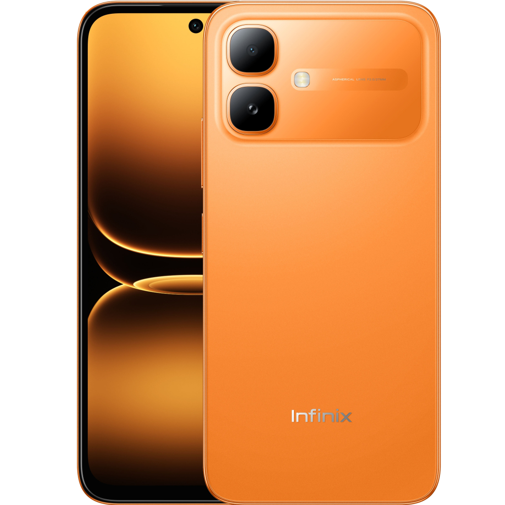 Мобільний телефон Infinix Smart 20 4/64Gb Sunlike Orange (4894947116643) - фото 1