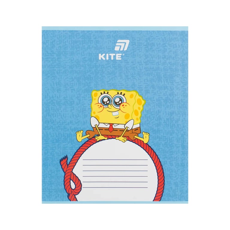 Зошит Kite Sponge Bob, 12 аркушів, коса лінія (SB26-235) - фото 4