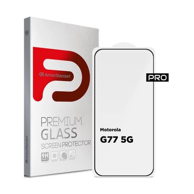 Скло захисне Armorstandart Pro Motorola G77 5G (ARM91001) - фото 1