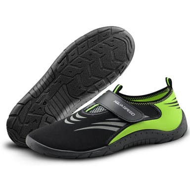 Аквашузи Aqua Speed Aqua Shoe Model 642-27A чорний, сірий, жовтий 44 (5908217676047) - фото 1