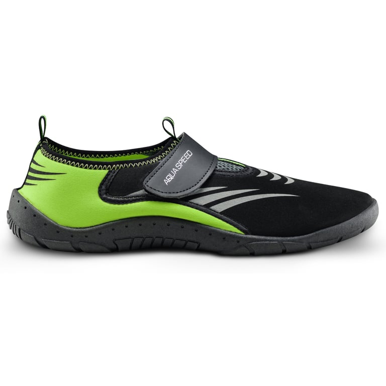 Аквашузи Aqua Speed Aqua Shoe Model 642-27A чорний, сірий, жовтий 44 (5908217676047) - фото 2