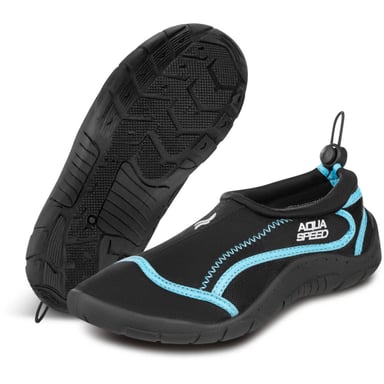 Аквашузи Aqua Speed Aqua Shoe Model 704-28C чорний, синій 37 (5908217695505) - фото 1