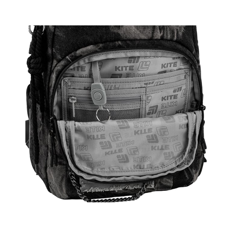 Рюкзак шкільний Kite Education teens 2578M Denim Core (K26-2578M-2) - фото 5