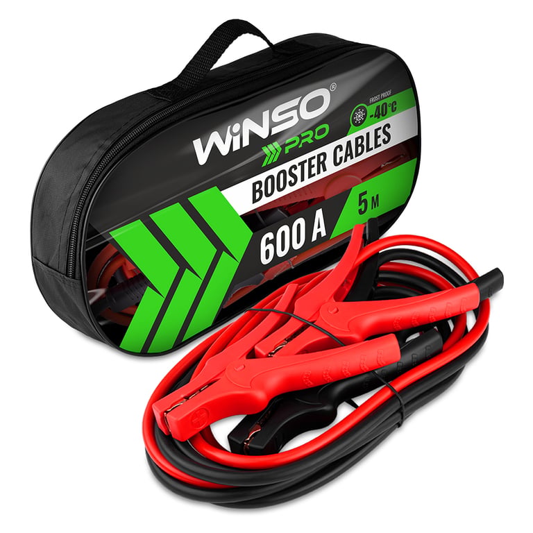 Дроти для запуску для автомобіля WINSO PRO сила стуму 600A, довжина 5м (138160) - фото 4