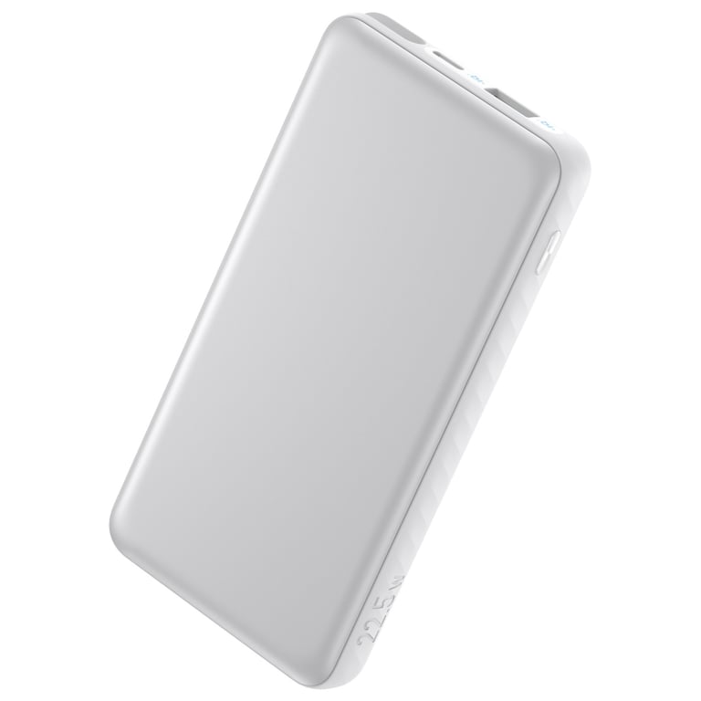 Батарея універсальна Anker 10000mAh 22.5W Built-In USB-C Cable White (A110DH21) - фото 1