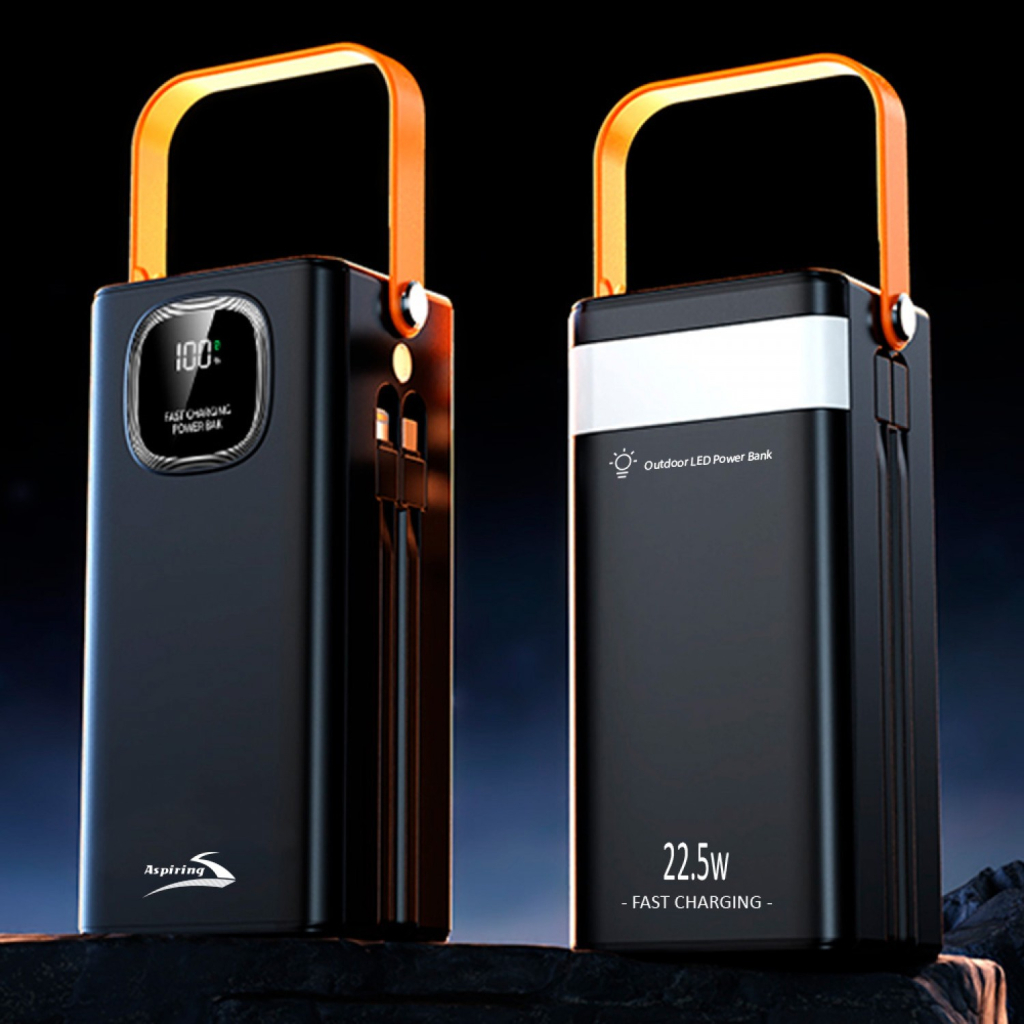 Батарея універсальна Aspiring Light 60 60000mAh PD/22.5W (VTR-PB-L60) - фото 4 Батарея універсальна Aspiring Light 60 60000mAh PD/22.5W (VTR-PB-L60) - фото 4