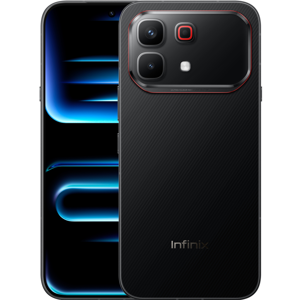 Мобільний телефон Infinix Hot 60 Pro 12/256Gb Torino Black (gift box) (4894947114472) - фото 1