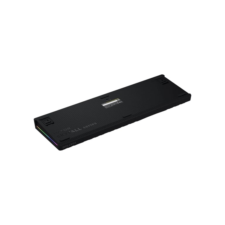 Клавіатура Hator Skyfall 100 PRO Aurum Vanila Silent RGB Wireless/Bluetooth/USB UA Black (HTK4101UA) - фото 6