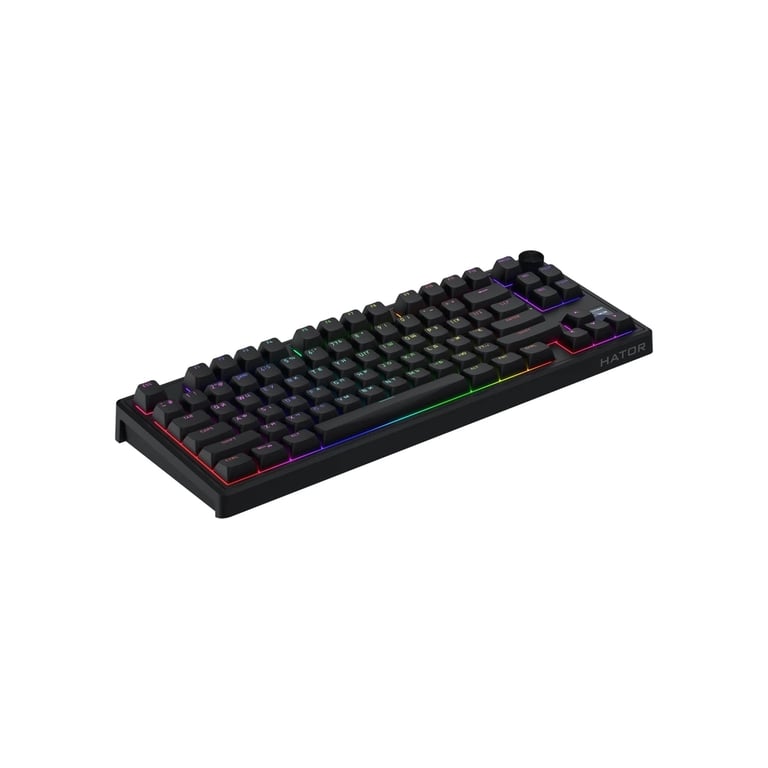 Клавіатура Hator Skyfall 80 PRO Aurum Vanila Silent RGB Wireless/Bluetooth/USB UA Black (HTK4181UA) - фото 3