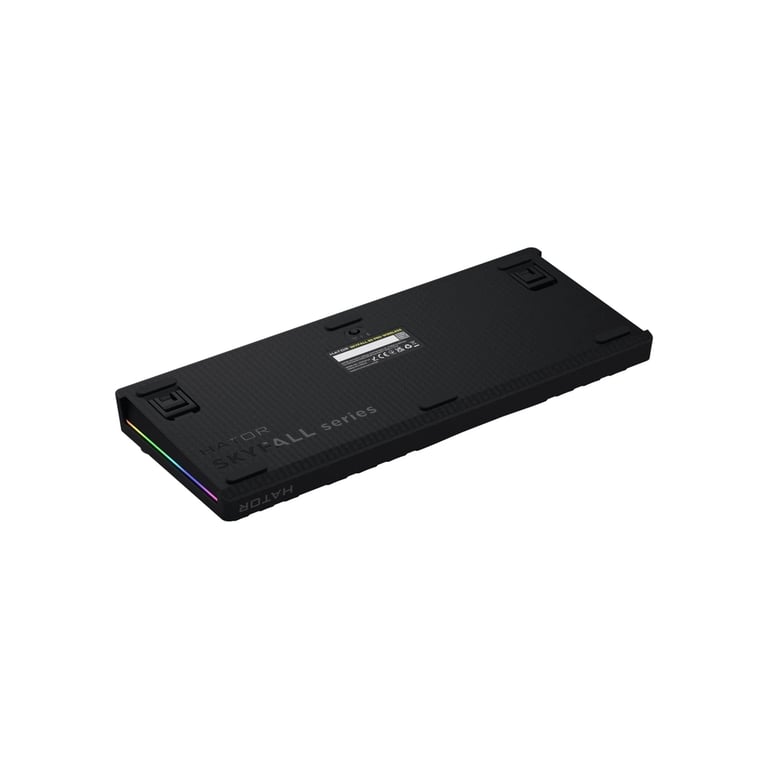 Клавіатура Hator Skyfall 80 PRO Aurum Vanila Silent RGB Wireless/Bluetooth/USB UA Black (HTK4181UA) - фото 5