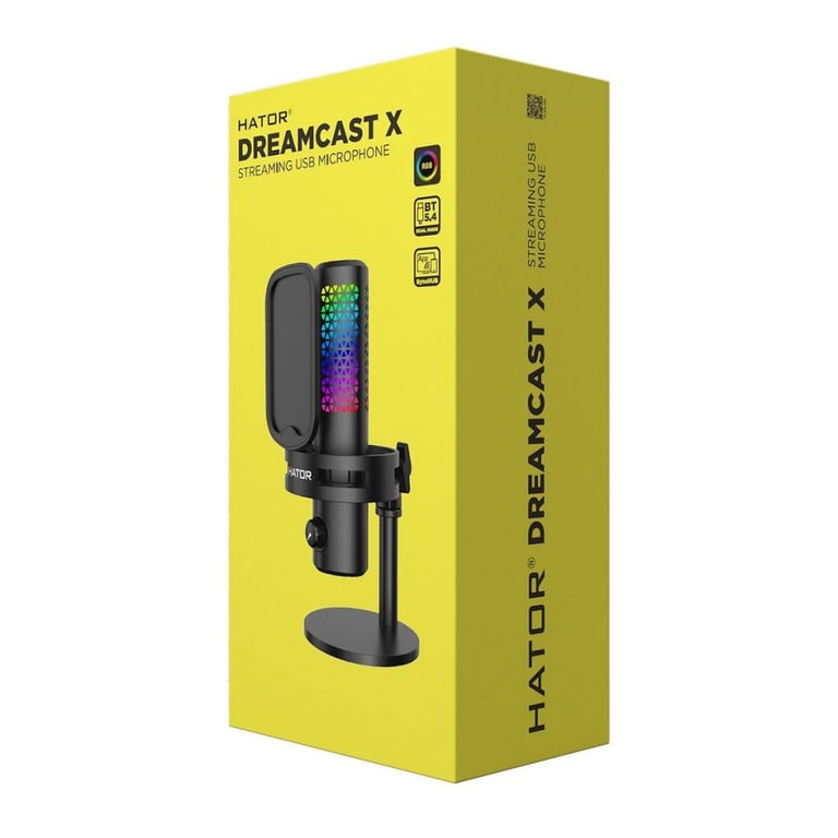 Мікрофон Hator Dreamcast X RGB Black (ESS10) - фото 6