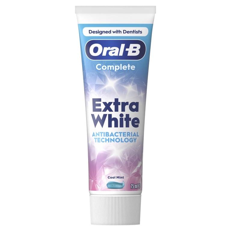 Зубна паста Oral-B Complete Надзвичайна білизна Прохолодна м'ята 75 мл (8006530254779) - фото 2