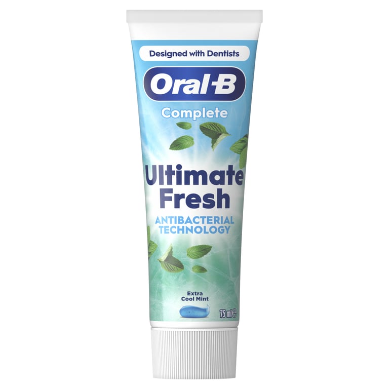 Зубна паста Oral-B Complete Абсолютна свіжість Екстрапрохолодна м'ята 75 мл (8006530254854) - фото 2