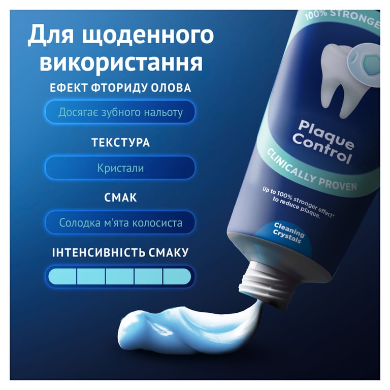 Зубна паста Oral-B Advanced Проти зубного нальоту з очищувальними кристалами 75 мл (8006530091084) - фото 6