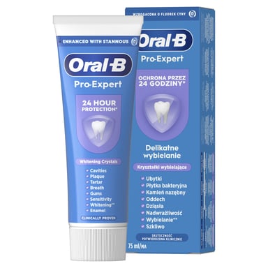 Зубна паста Oral-B Pro-Expert Дбайливе відбілювання 75 мл (8006530090537) - фото 1