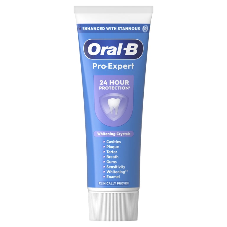 Зубна паста Oral-B Pro-Expert Дбайливе відбілювання 75 мл (8006530090537) - фото 2