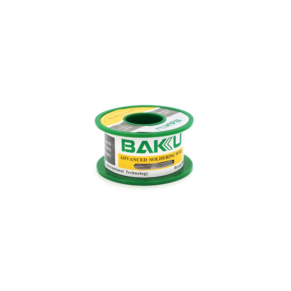 Припій для пайки Bakku Solder wire BK10005 DIA 0,5mm (40g), OEM (BK10005) - фото 2 Припій для пайки Bakku Solder wire BK10005 DIA 0,5mm (40g), OEM (BK10005) - фото 2