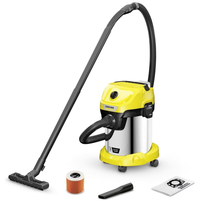 Пилосос будівельний Karcher WD 3-18 S V-17/20 (1.628-575.0) - фото 1