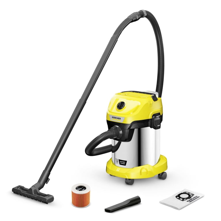 Пилосос будівельний Karcher WD 3-18 S V-17/20 (1.628-575.0) - фото 2