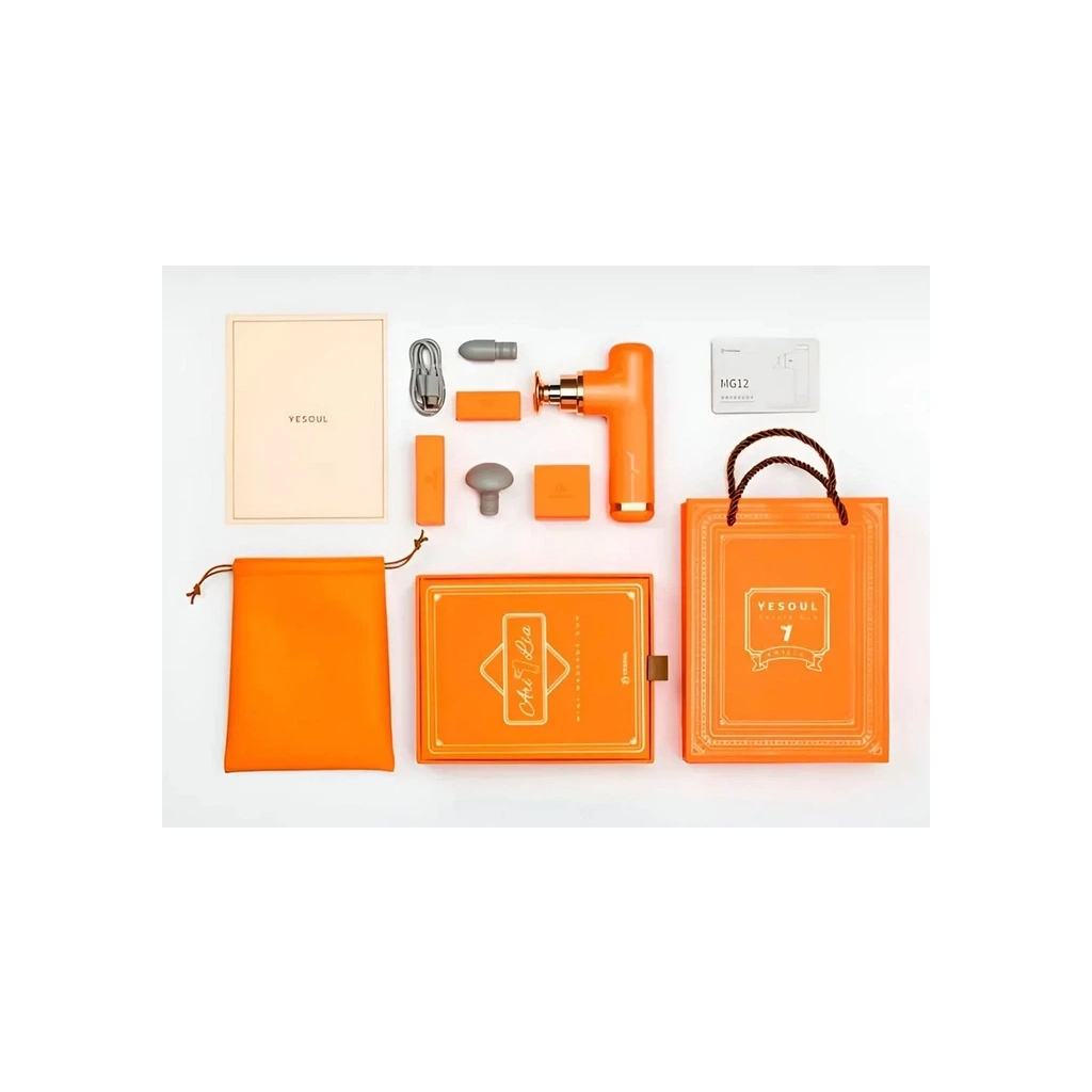 Масажер Xiaomi YESOUL Massage Gun Orange MG-12 - фото 7 Масажер Xiaomi YESOUL Massage Gun Orange MG-12 - фото 7