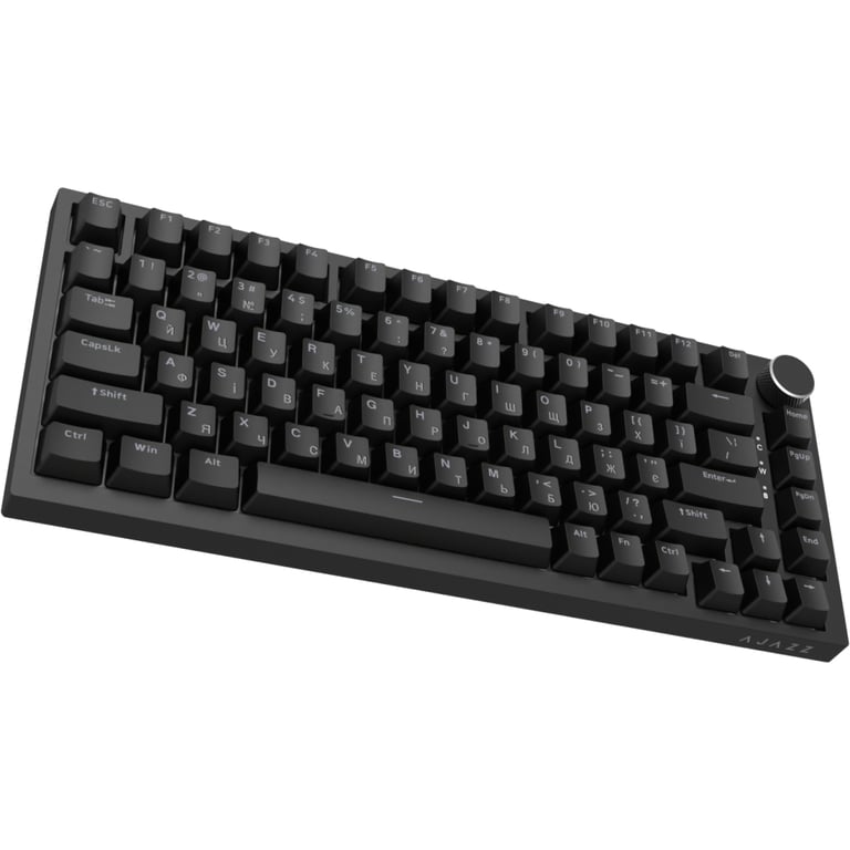 Клавіатура Ajazz AK820 Red Switch USB-C UA Black (AK820-R-B) - фото 5