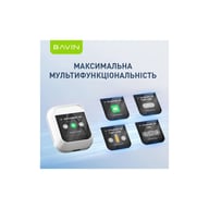 Навушники BAVIN BAVIN-81 Hi-Res LCD Tough White (HB-BA-81-WH) - фото 6