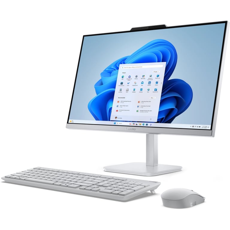 Комп'ютер Lenovo A100 AiO / i3-N305, 8, 512, WKM (F0JN002VUO) - фото 3