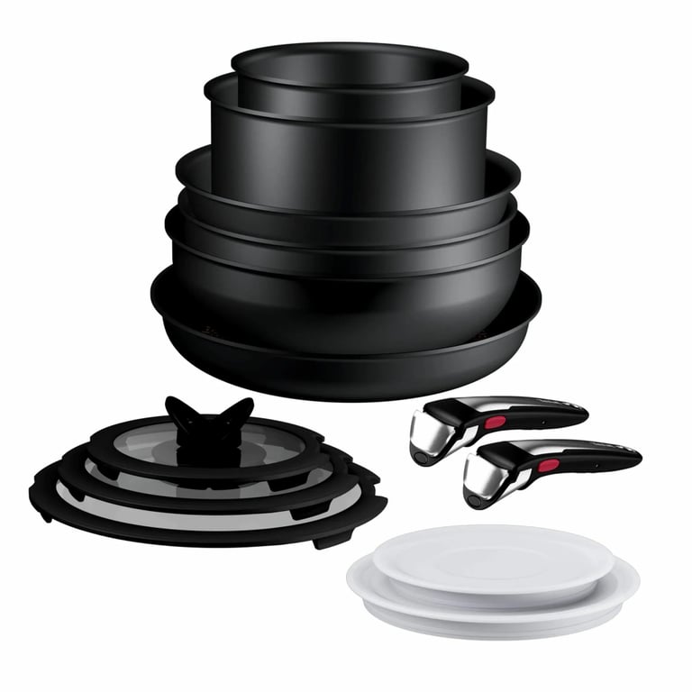 Набір посуду Tefal Ingenio Excellence+, 13 предметів, чорний (P0009753) - фото 1