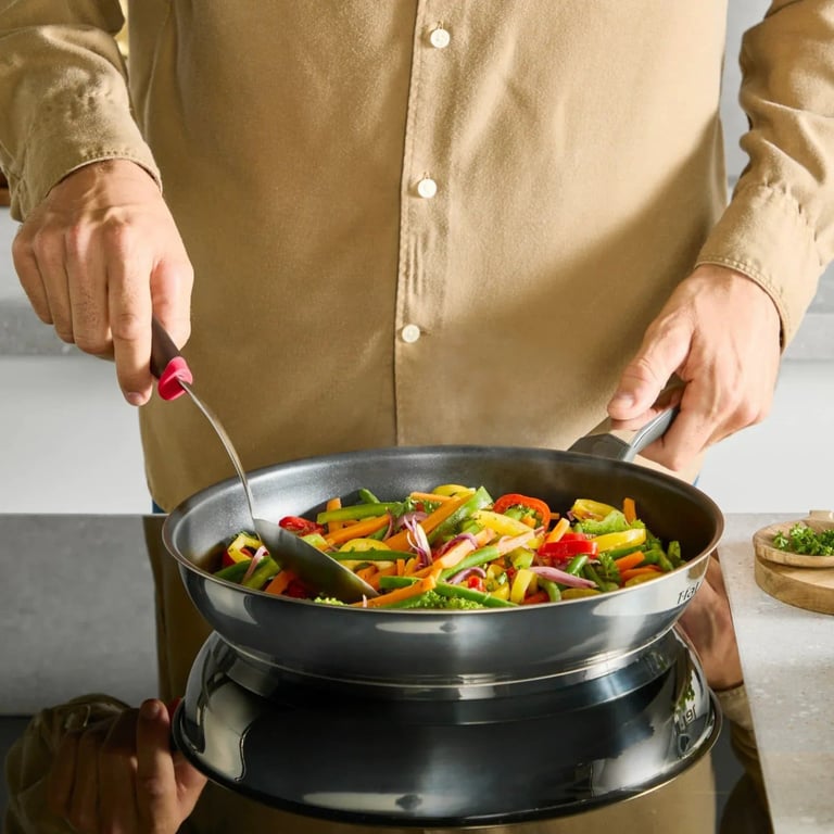 Сковорода Tefal Emotion+, 28см, чорний (E3270644) - фото 3