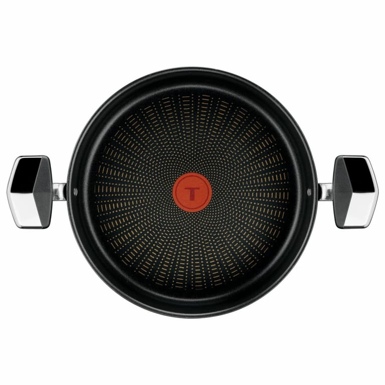 Сотейник Tefal Excellence+, з кришкою, 26см, чорний (E3337145) - фото 2