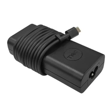 Блок живлення до ноутбуку Dell 65W USB-C AC Adapter with Power Cord - Europe (450-BFFL) - фото 1