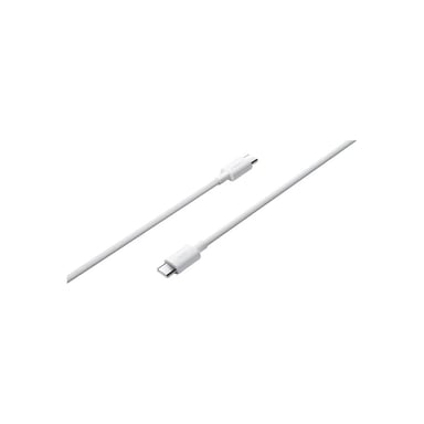 Дата кабель USB-C to USB-C 1.0m 60W 3A braided white Xiaomi (1169401) - фото 1
