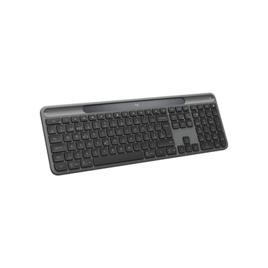 Клавіатура Logitech Slim Solar+ Bluetooth Graphite (920-013764) - фото 1