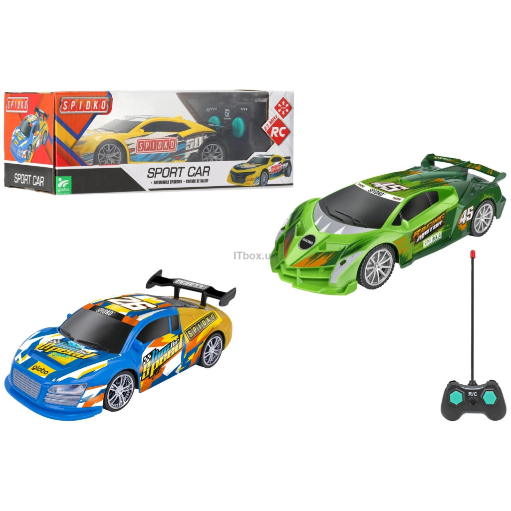 Радіокерована іграшка SPIDKO Sports car 122 7F 27Mhz, жовтий (42287/1) - фото 1 Радіокерована іграшка SPIDKO Sports car 122 7F 27Mhz, жовтий (42287/1) - фото 1