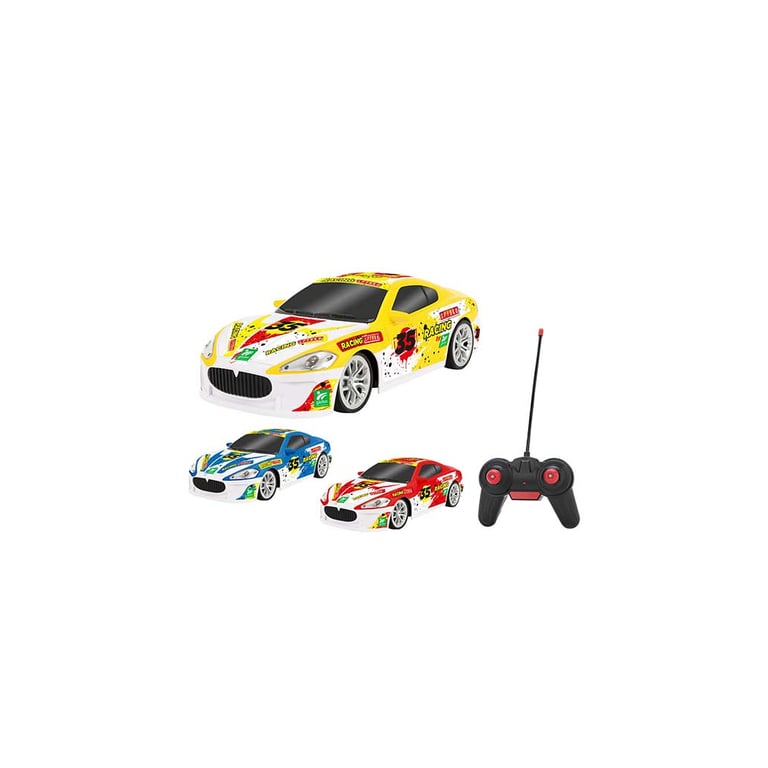 Радіокерована іграшка SPIDKO Sports car зі світлом 116, жовтий (40997/2) - фото 2