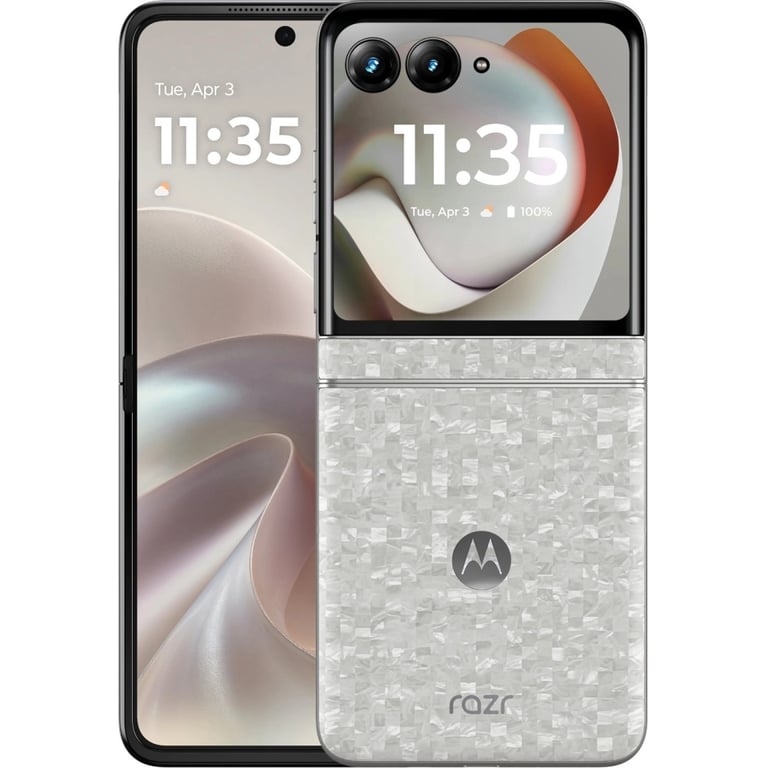 Мобільний телефон Motorola Razr 70 8/256GB Bright White (PBB60008PL) - фото 1