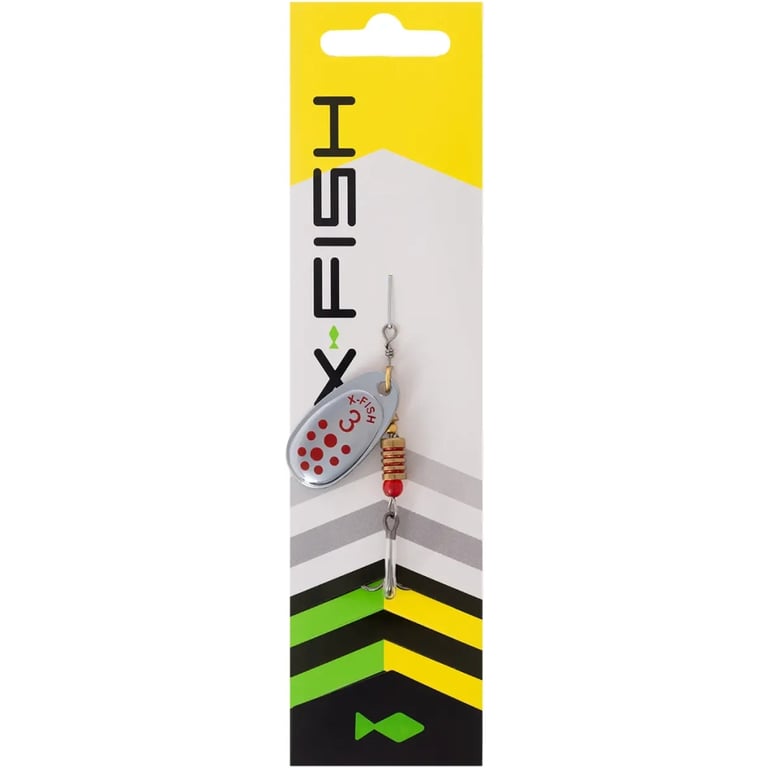 Блешня X-Fish Spike 5.5g 3 Silver RD (1917.06.19) - фото 2