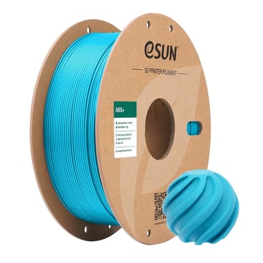 Пластик для 3D-принтера eSUN ABS+, 1кг, 1.75мм, light blue (ABS+P175D1) - фото 1