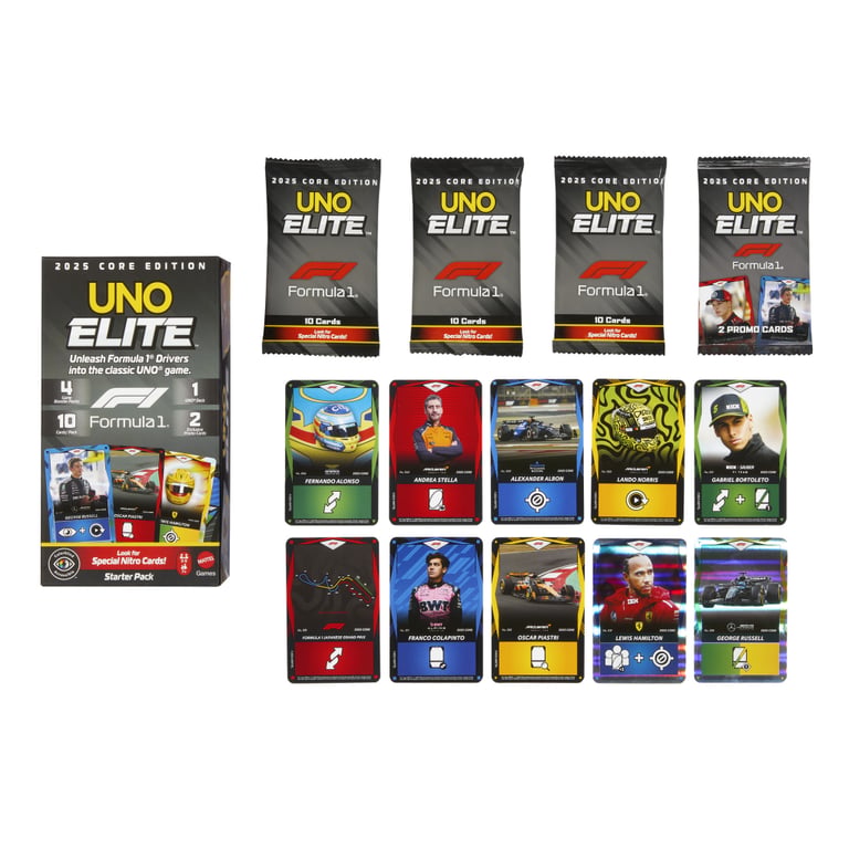 Настільна гра UNO Elite "F1" (JLV42) - фото 3