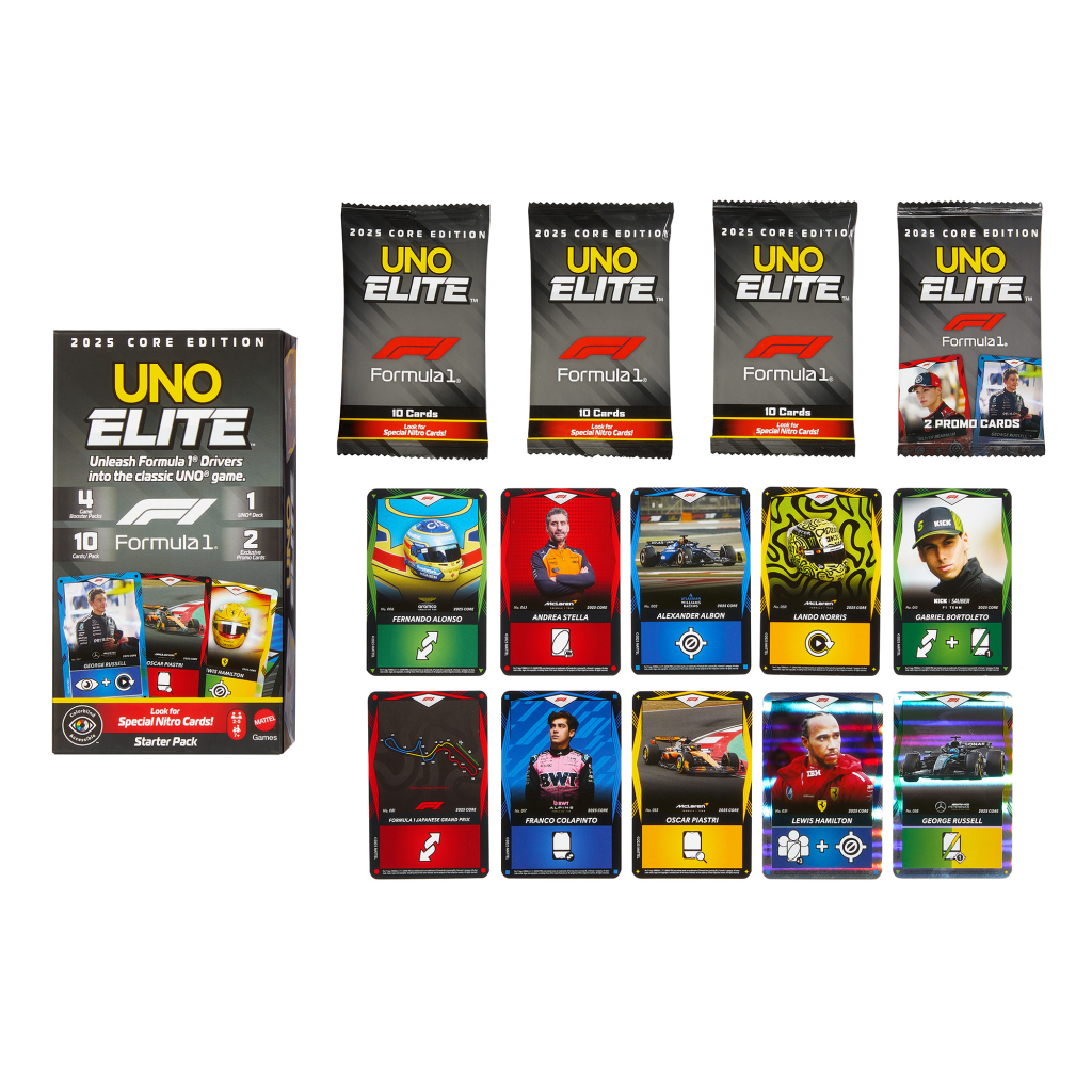 Настільна гра UNO Elite "F1" (JLV42) - фото 4 Настільна гра UNO Elite "F1" (JLV42) - фото 4