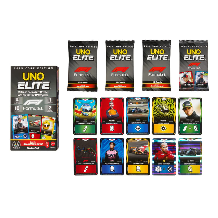 Настільна гра UNO Elite "F1" (JLV42) - фото 4