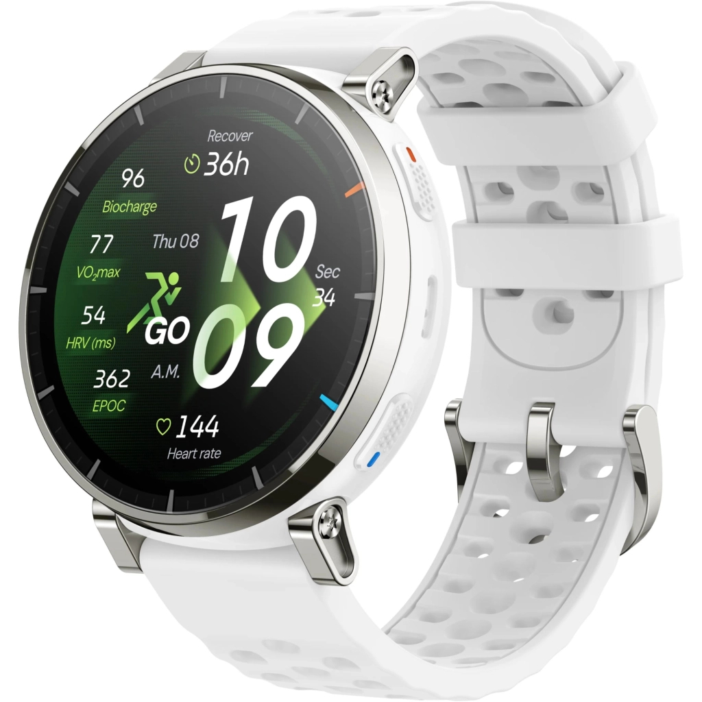 Смарт-годинник Amazfit Active 3 Premium W2559GL3N Білий (1193748) - фото 1