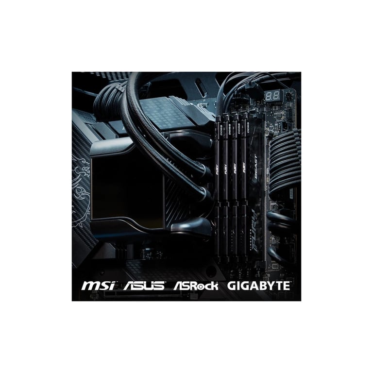 Модуль пам'яті для комп'ютера DDR5 8GB 5600 MHz Beast AM5 Black Fury (KF556C36BBE-8) - фото 8