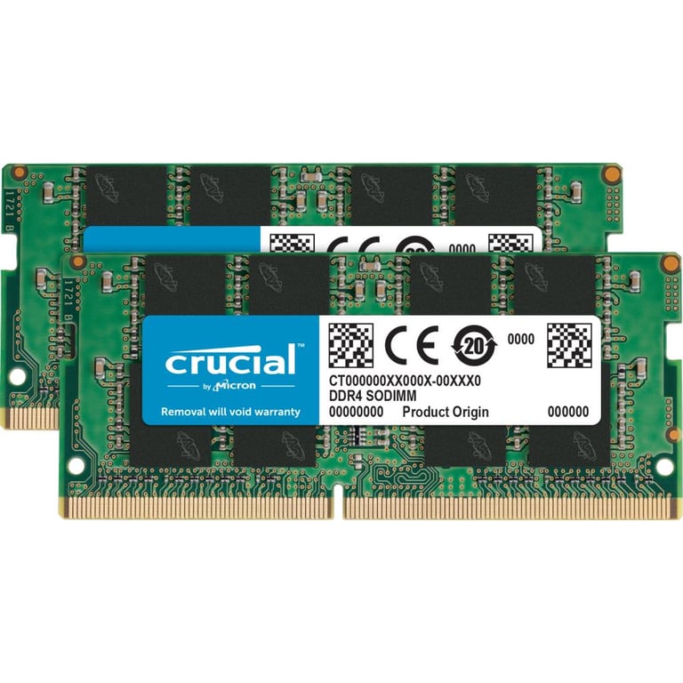 Модуль пам’яті для ноутбука SoDIMM DDR4 16GB (2x8GB) 3200 MHz Micron (CT2K8G4SFRA32A)