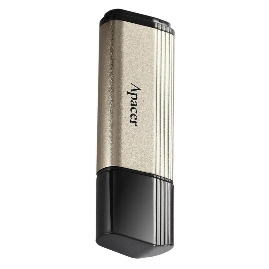 USB флеш накопичувач Apacer 128GB AH353 Champagne Gold USB 3.2 (AP128GAH353C-1) - фото 1 USB флеш накопичувач Apacer 128GB AH353 Champagne Gold USB 3.2 (AP128GAH353C-1) - фото 1