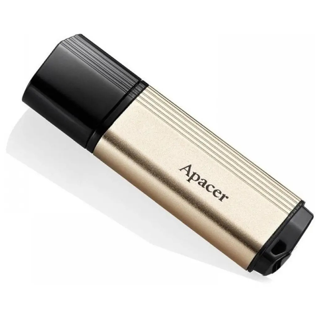 USB флеш накопичувач Apacer 128GB AH353 Champagne Gold USB 3.2 (AP128GAH353C-1) - фото 3 USB флеш накопичувач Apacer 128GB AH353 Champagne Gold USB 3.2 (AP128GAH353C-1) - фото 3