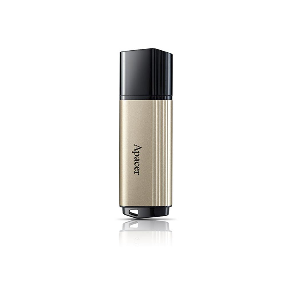 USB флеш накопичувач Apacer 128GB AH353 Champagne Gold USB 3.2 (AP128GAH353C-1) - фото 7 USB флеш накопичувач Apacer 128GB AH353 Champagne Gold USB 3.2 (AP128GAH353C-1) - фото 7