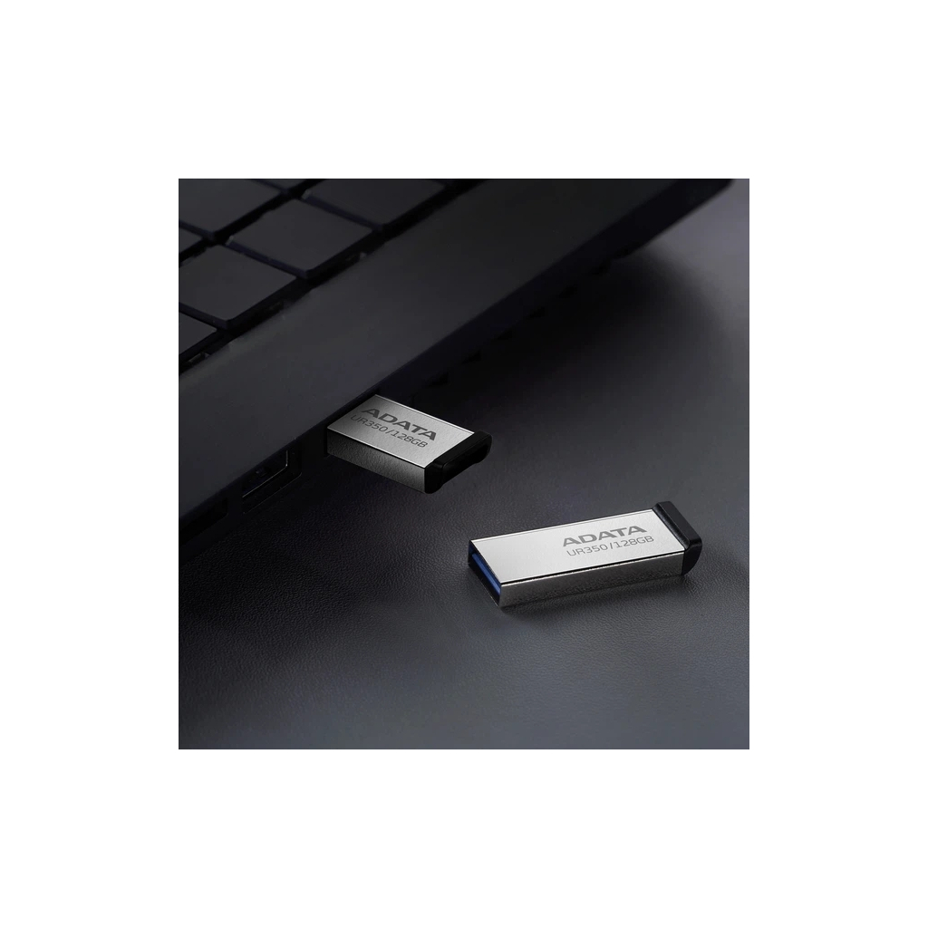 USB флеш накопичувач ADATA 128GB UR 350 Silver/Black USB 3.2 (UR350-128G-RSR/BK) - фото 5 USB флеш накопичувач ADATA 128GB UR 350 Silver/Black USB 3.2 (UR350-128G-RSR/BK) - фото 5