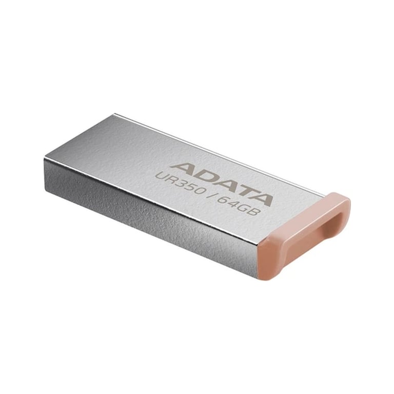 USB флеш накопичувач ADATA 64GB UR 350 Silver/Beige USB 3.2 (UR350-64G-RSR/BG) - фото 3